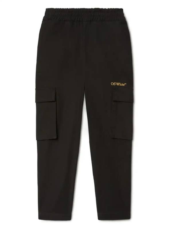 Bookish cargo trousers