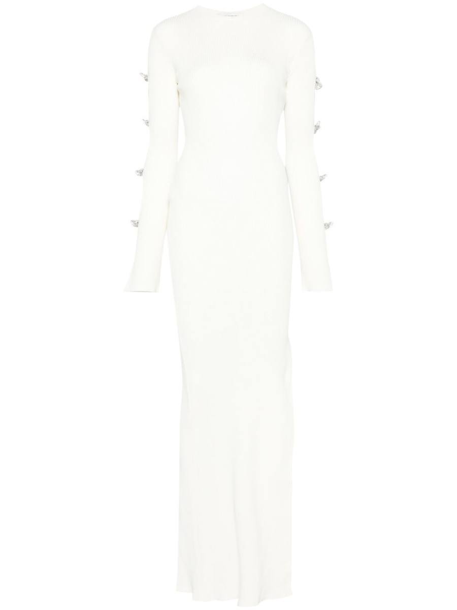 bow-detail dress