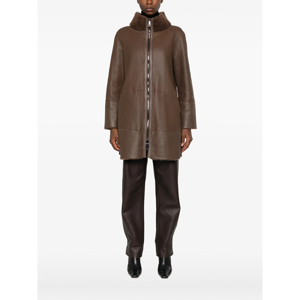 Suprema X Eraldo Shearling-panelled Reversible Coat