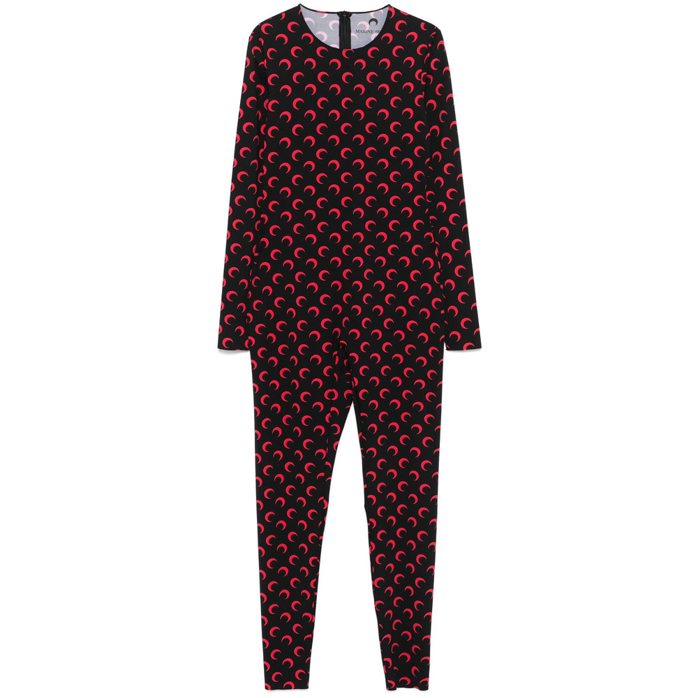 Marine Serre Moon-print Jumpsuit