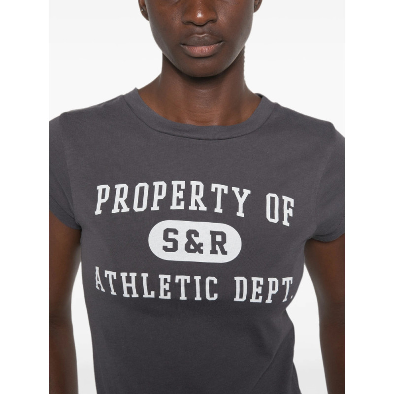 Sporty & Rich Logo-print T-shirt
