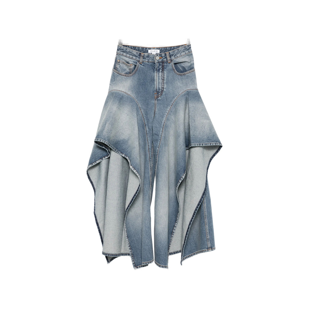 Alaïa High-waist Pocket Jeans