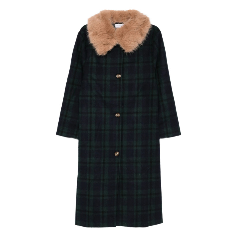 Never Fully Dressed Tartan Coat