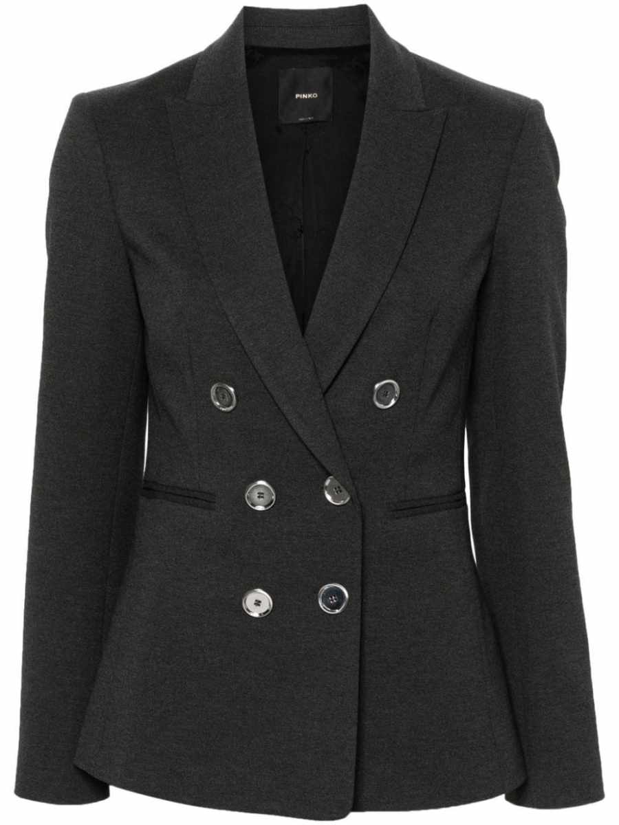 double-breasted blazer