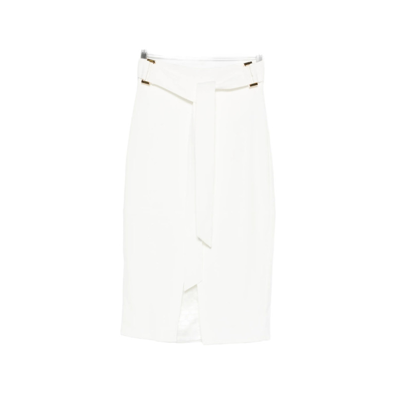 Elisabetta Franchi Belt-detail Midi Skirt