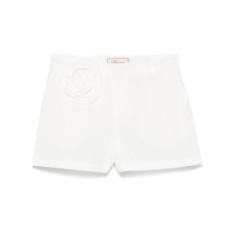 Blumarine Floral-appliqué Shorts