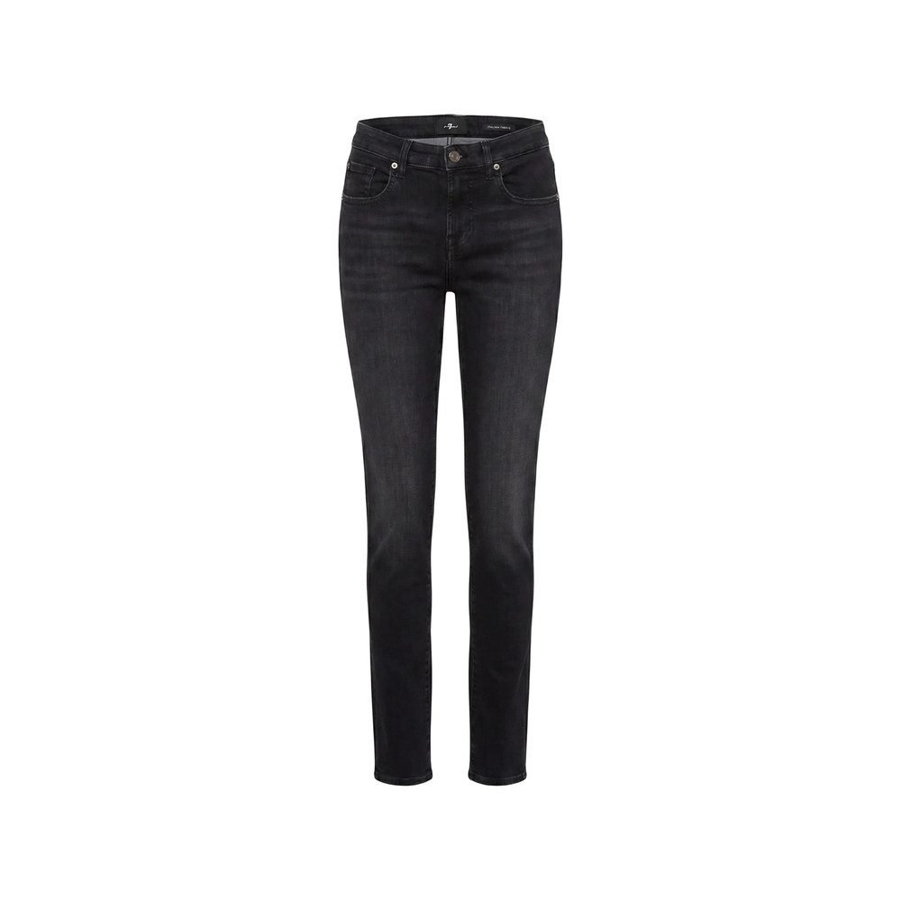 7 For All Mankind Faded-effect Button-fastening Jeans