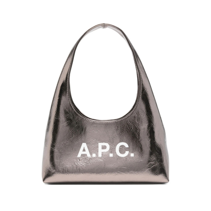 A. p.c. Small Metallic Logo Shoulder Bag
