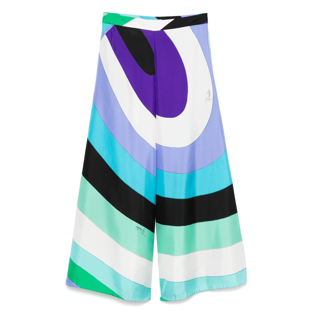 Pucci Maddalena-print Trousers