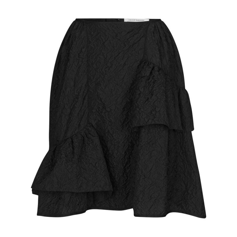 Cecilie Bahnsen Vanilla Matelassé-effect Midi Skirt