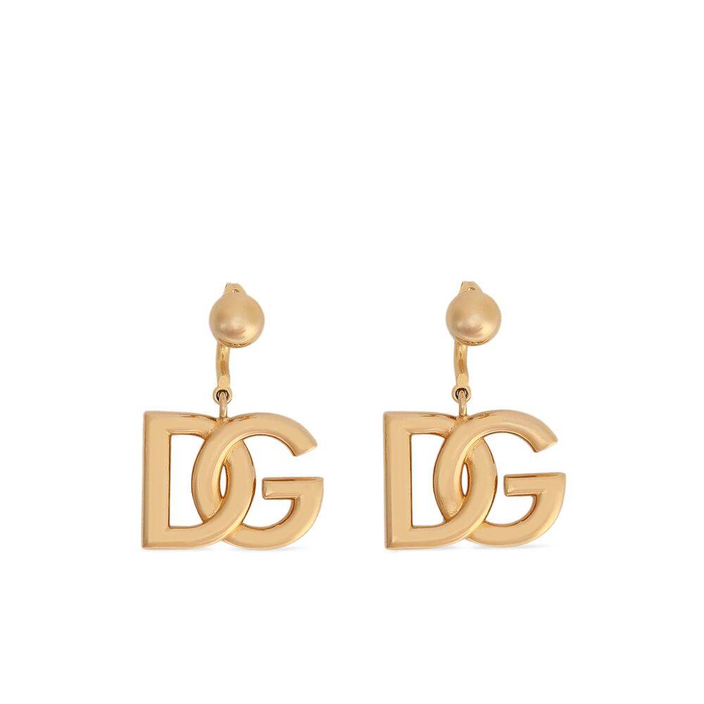 Dolce & Gabbana DG-logo Drop Earrings