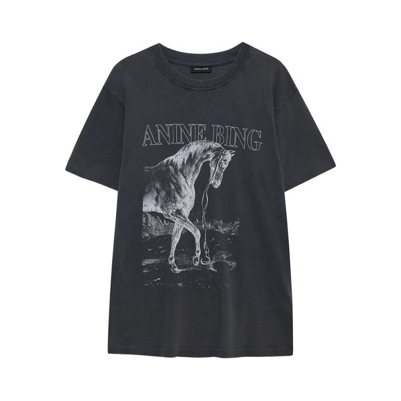 Anine Bing Lili Horse-print T-shirt