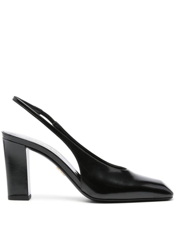 85mm patent leather pumps