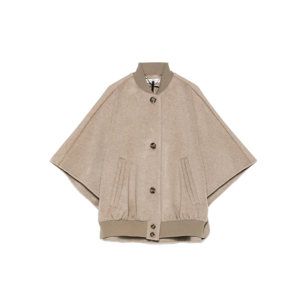 Max Mara Cape Wool Coat
