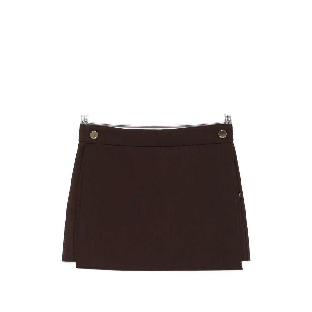 Sportmax Ottuso Button-detail Tailored Skort