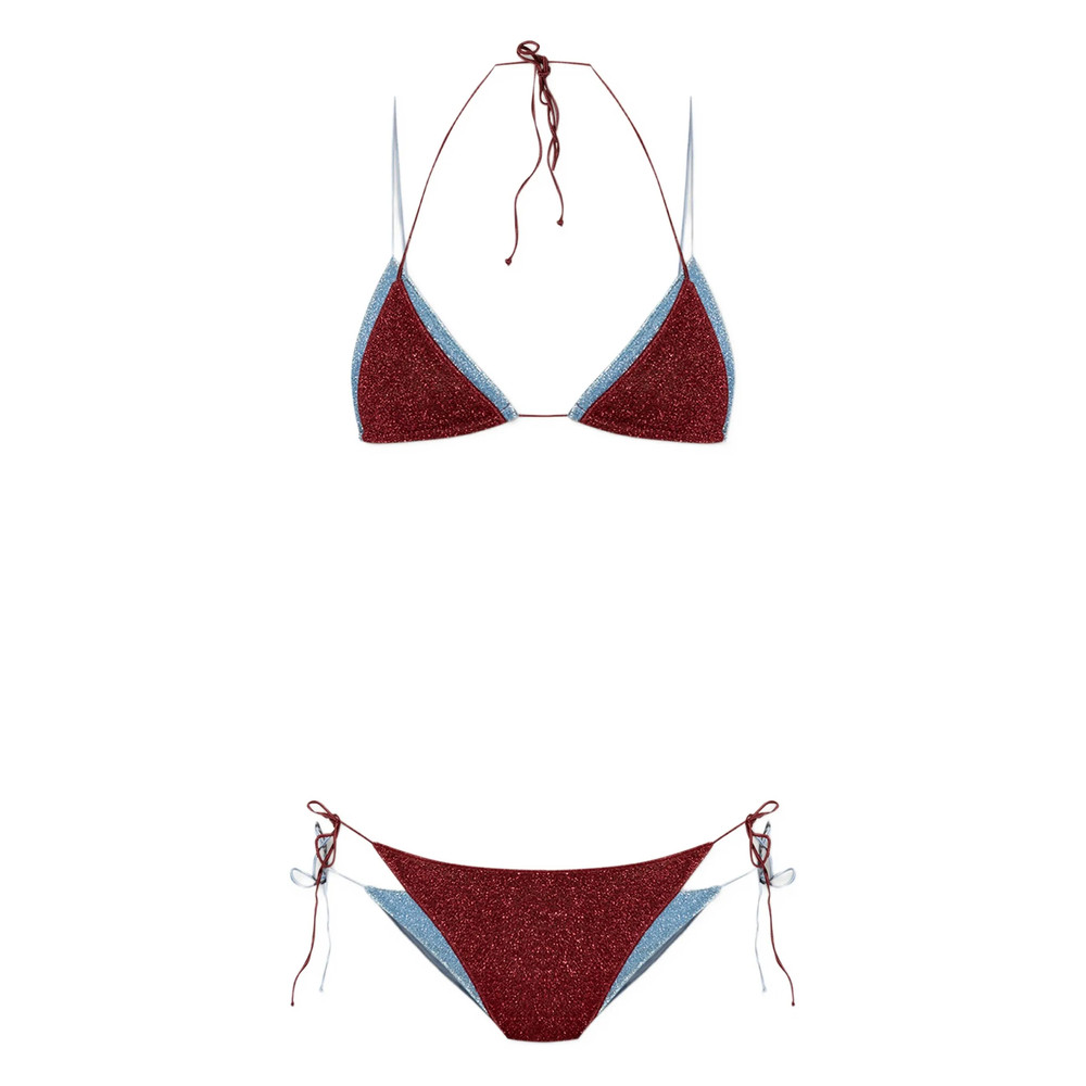 Oséree Glitter-detailing Bikini