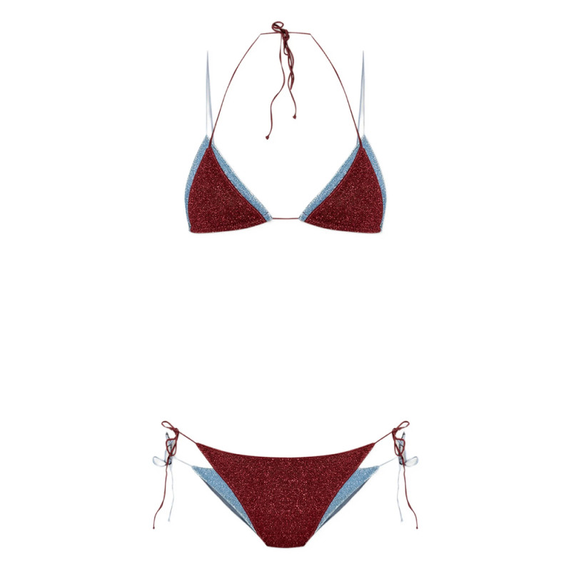 Oséree Glitter-detailing Bikini