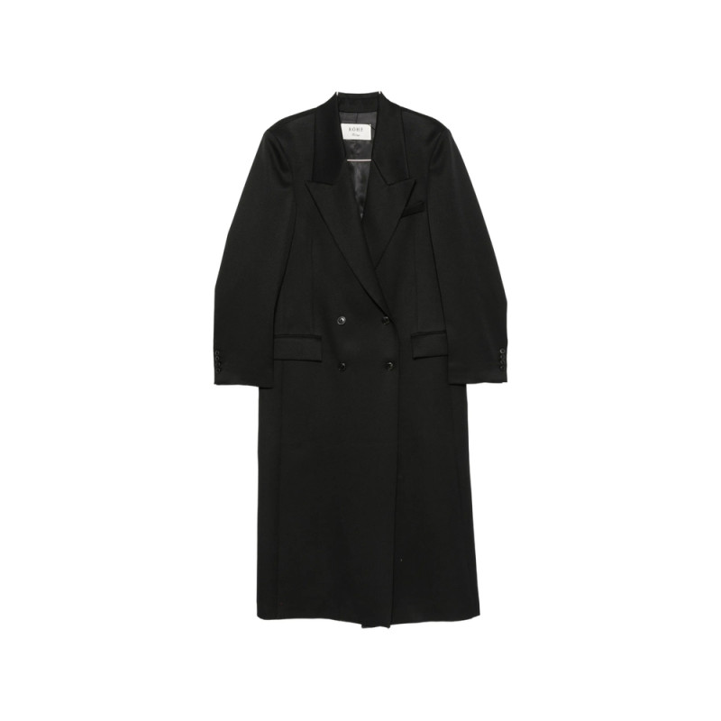Rohe Double-breasted Peaked-lapel Coat