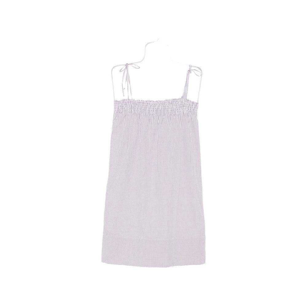 A. p.c. Checked Mini Dress