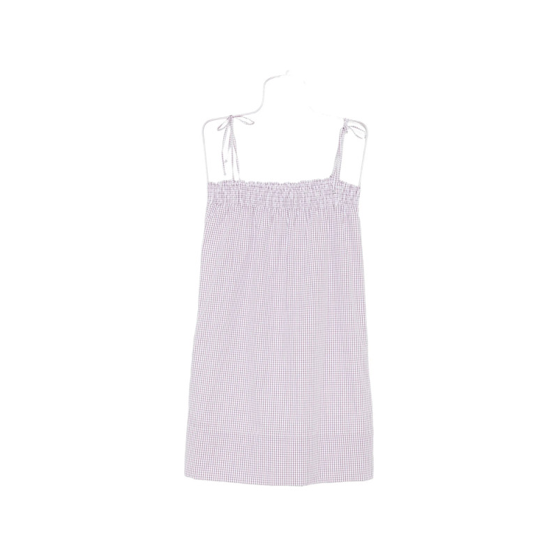 A. p.c. Checked Mini Dress