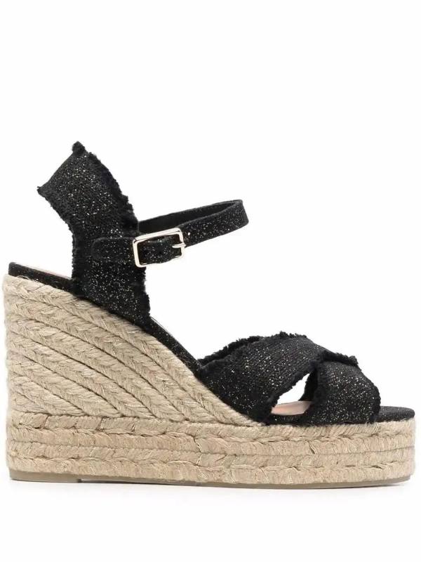 Bromelia wedge espadrilles