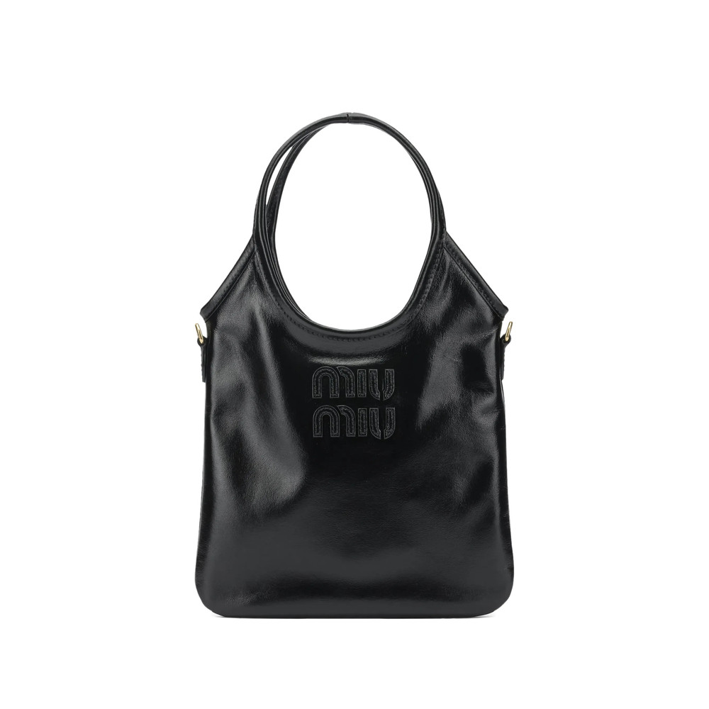 Miu Miu Ivy Leather Tote Bag