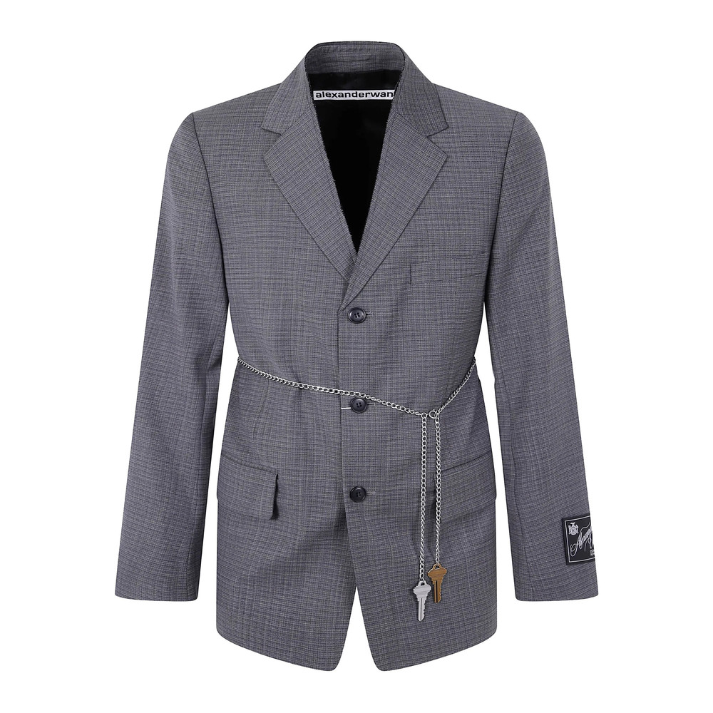 Alexander Wang Chain-embellished Blazer