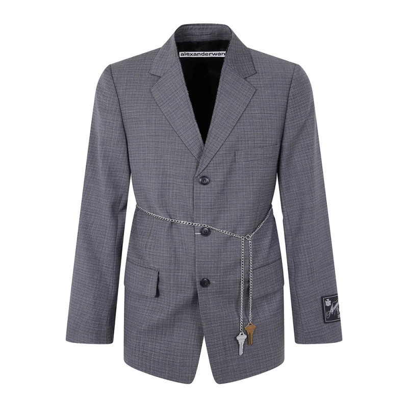 Alexander Wang Chain-embellished Blazer