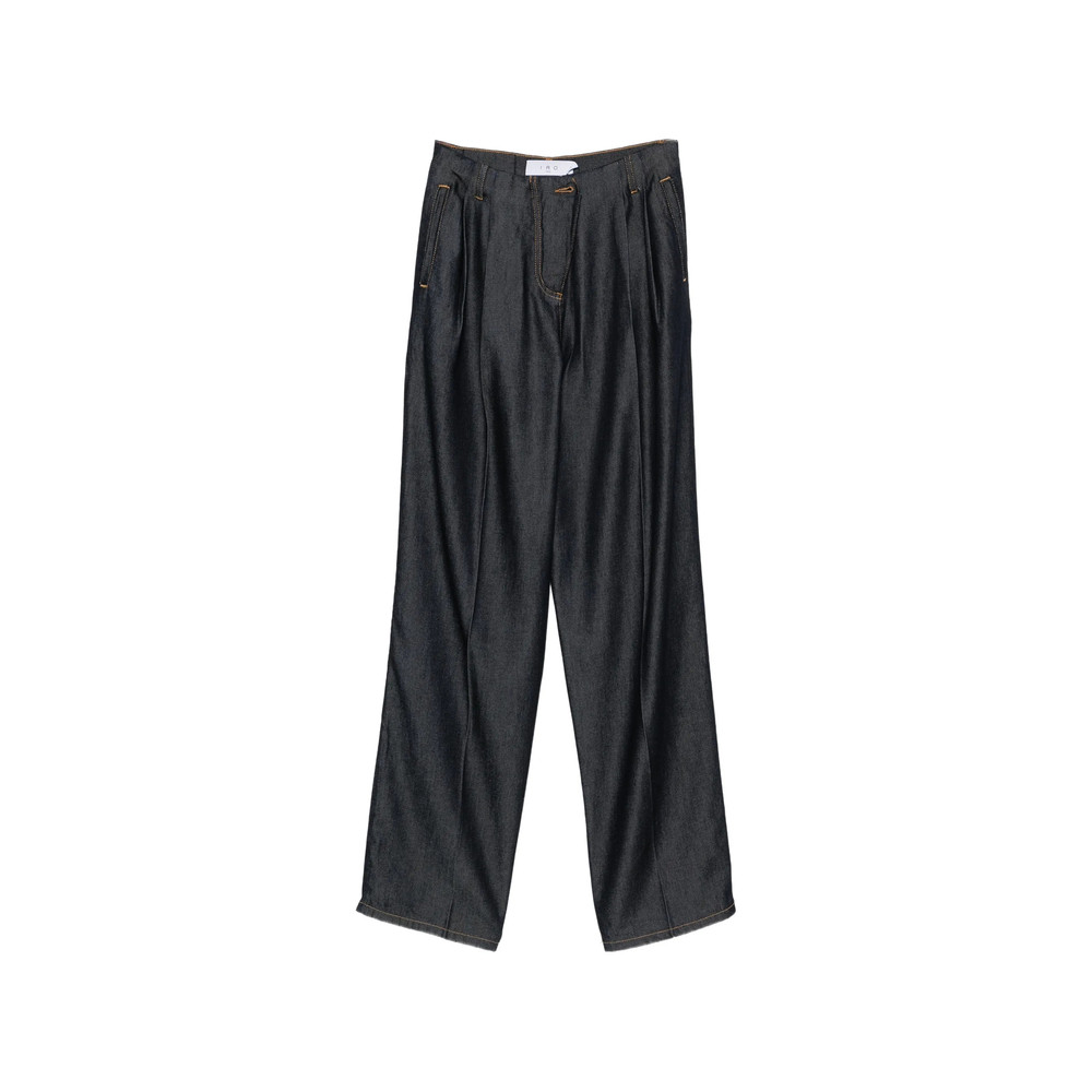 Iro Pleated Wide-leg Jeans