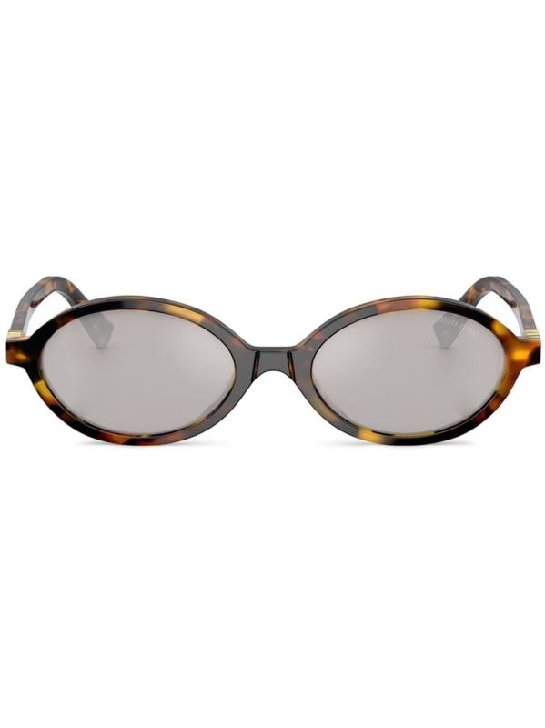 logo-lettering sunglasses