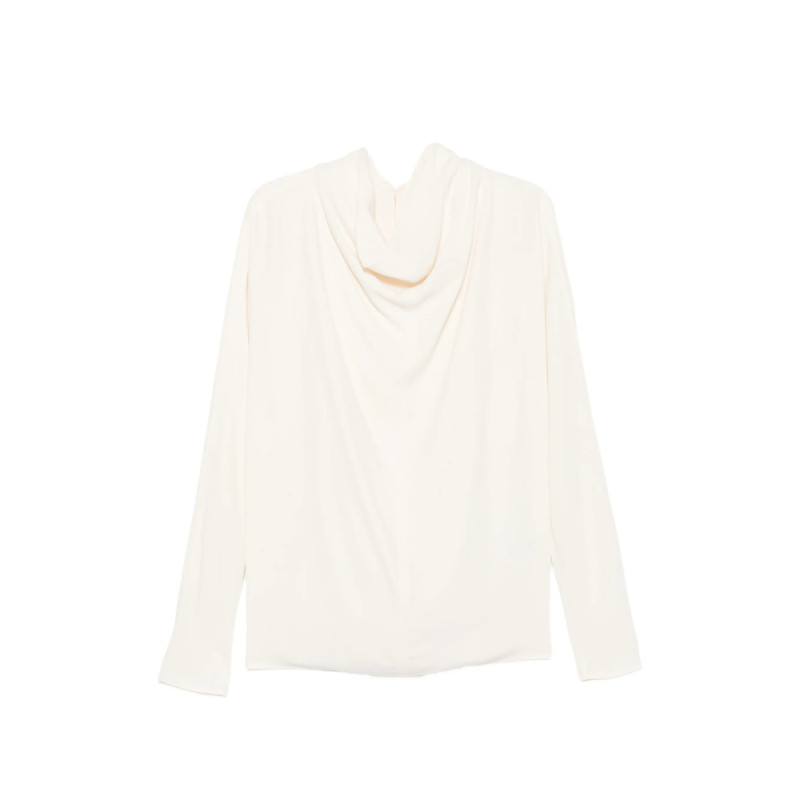 Toteme Cowl-neck Draped Top