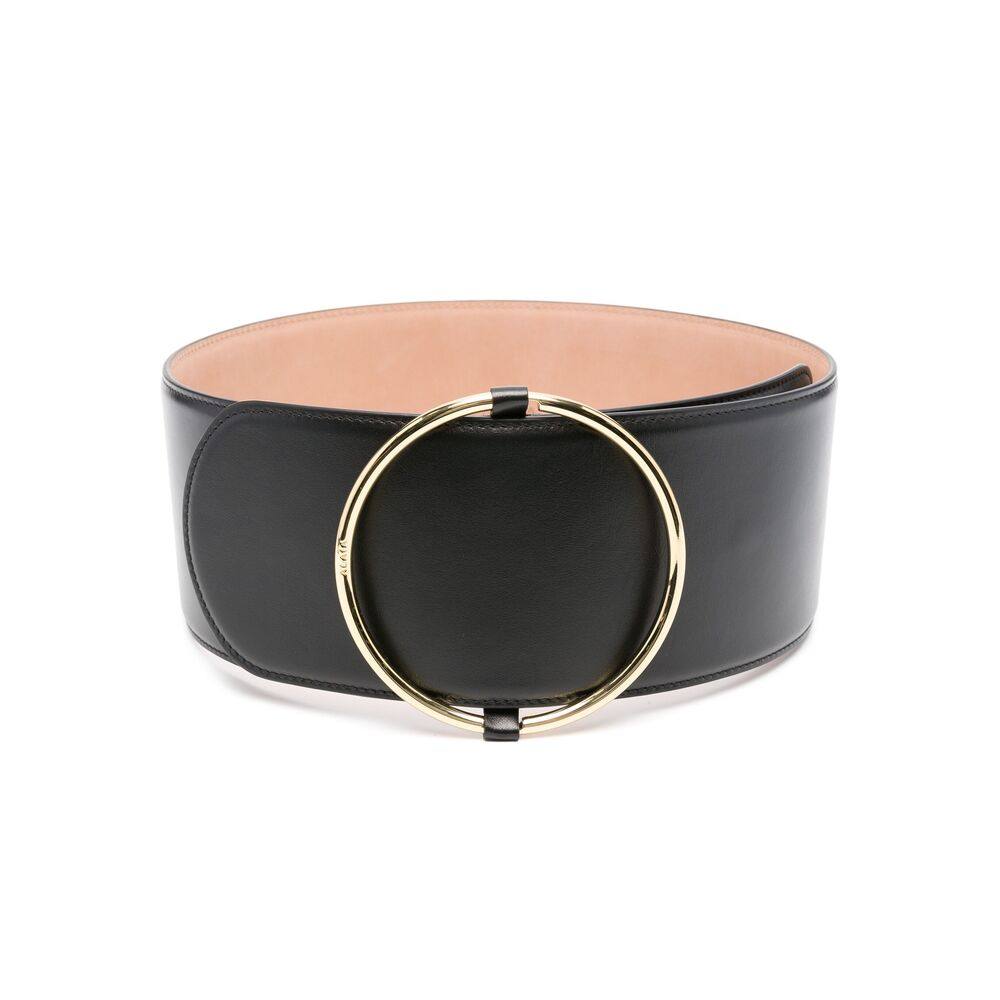 Alaïa Leather Ring Belt