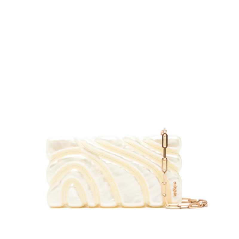 Cult Gaia Aura Chain-strap Clutch