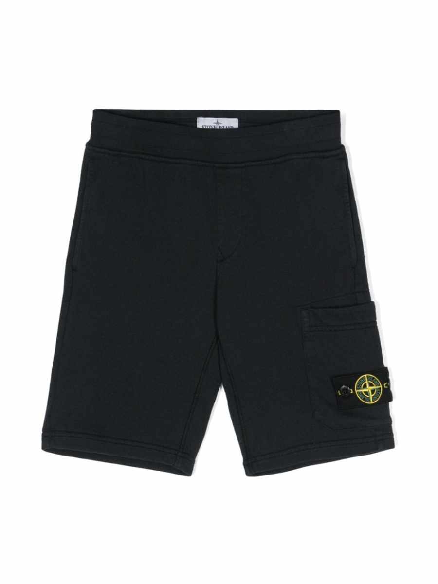 Compass cotton cargo shorts