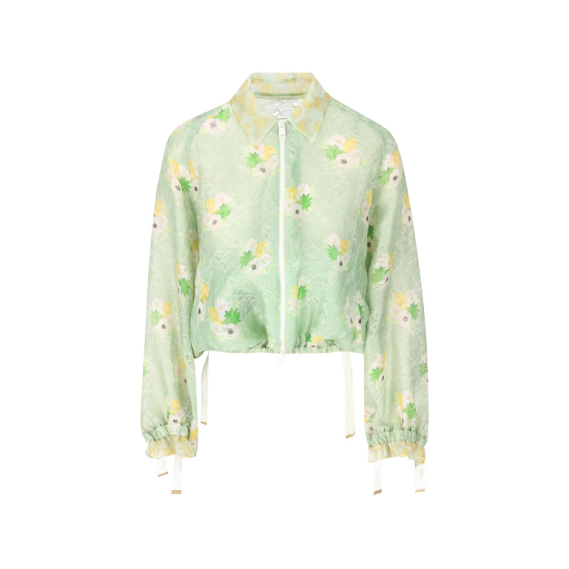 Fendi Floral-print Bomber Jacket