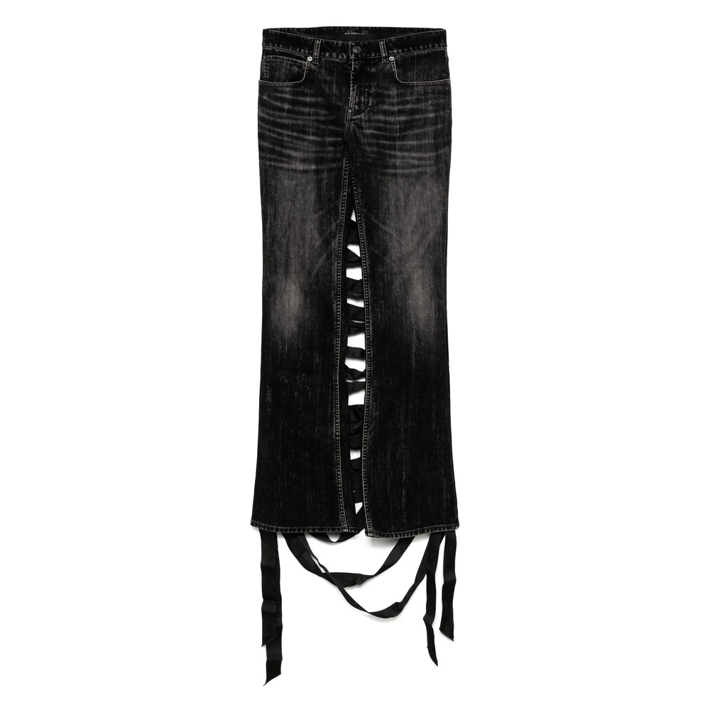 Balenciaga Lace-up Jeans