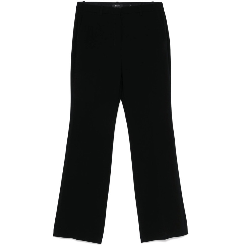Theory Straight-leg Crepe Trousers
