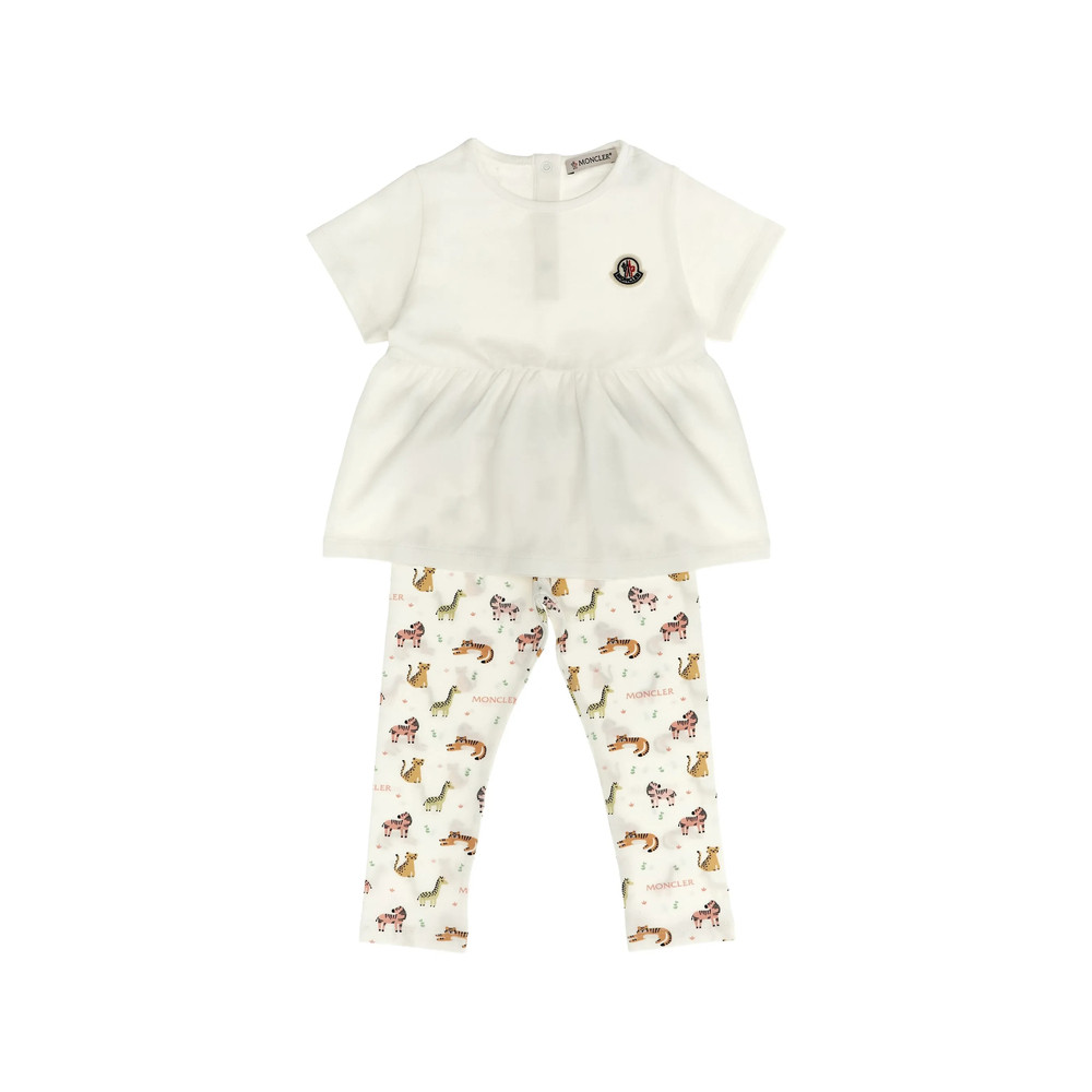 Moncler Animal-print Playsuit