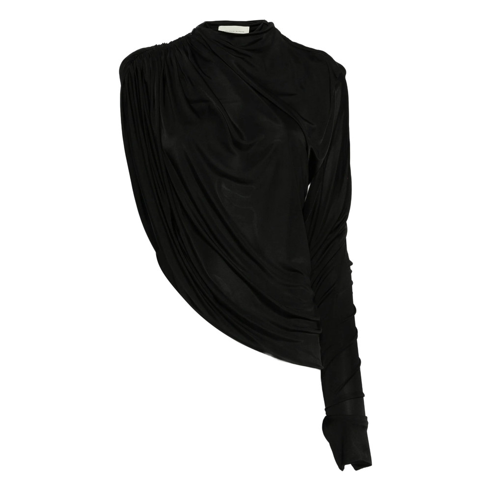 Francesco Murano Single-sleeved Draped Top