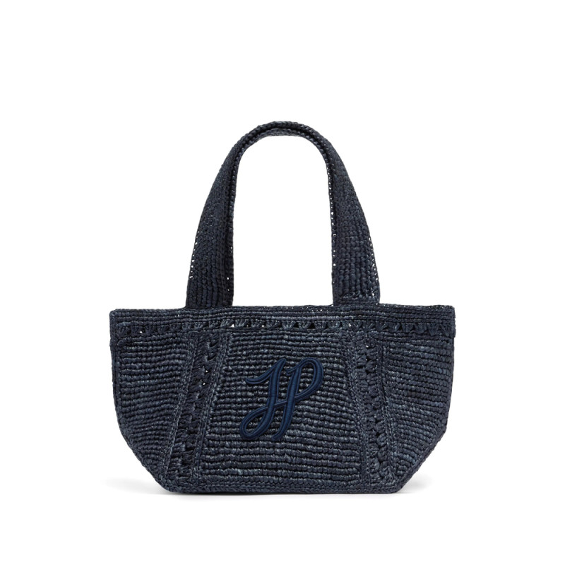 Patou Small JP Monogram Trapeze-design Tote Bag