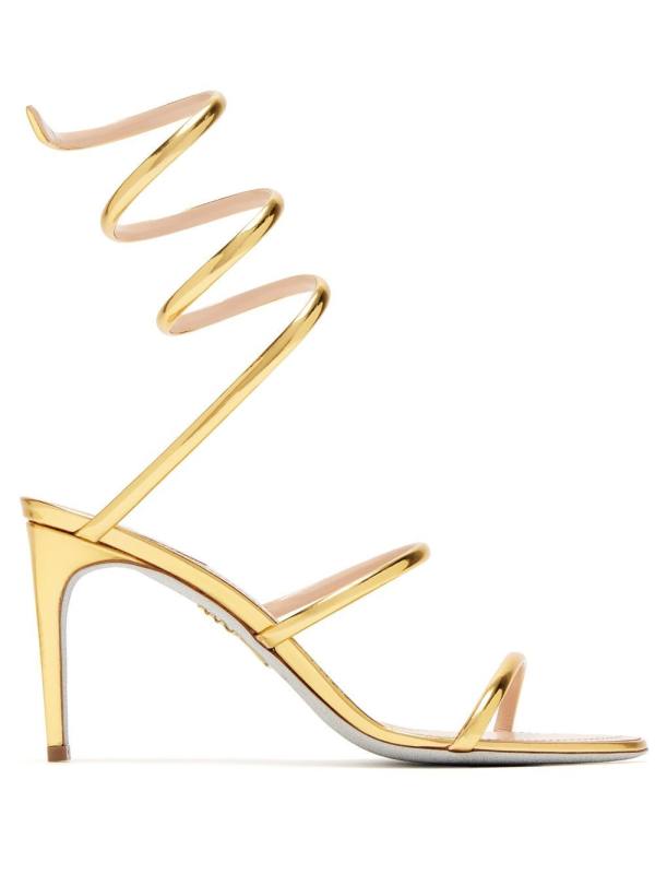 100mm strappy sandals