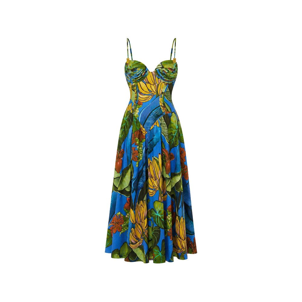 Farm Rio Floral-print Maxi Dress