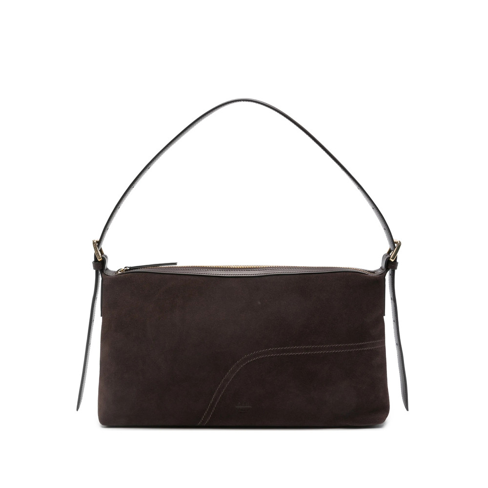 Atp Atelier Castellare Zip Suede Tote Bag