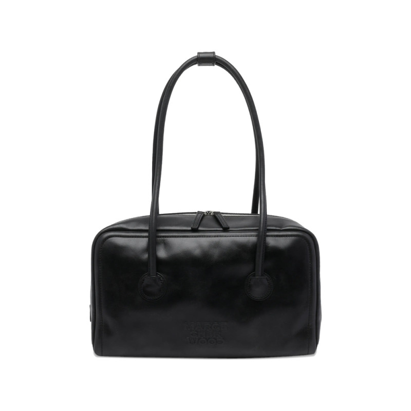 Margesherwood Soft Boston Leather Shoulder Bag