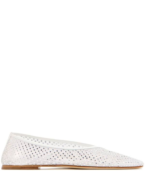 Balla crystal ballerina shoes