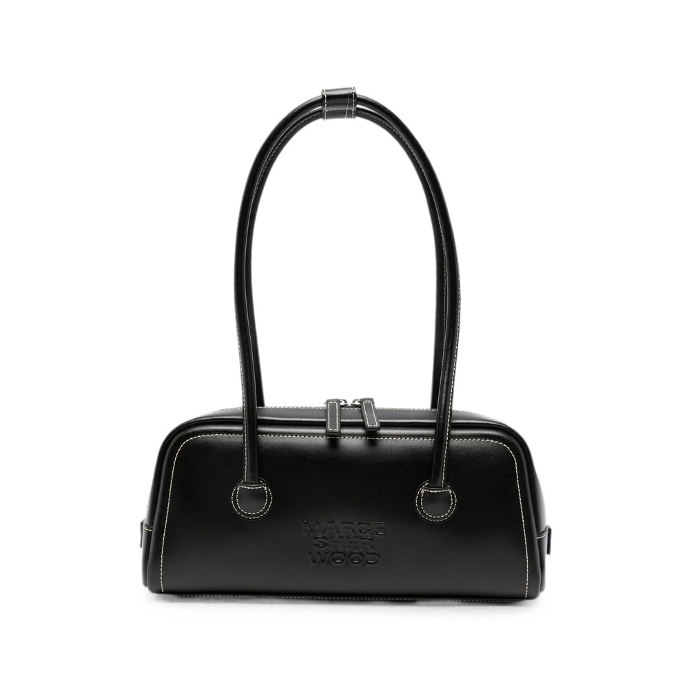 Margesherwood Contrast-stitch Logo-embossed Tote Bag