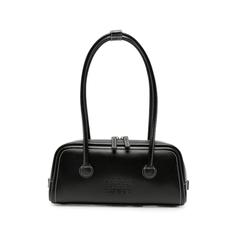Margesherwood Contrast-stitch Logo-embossed Tote Bag