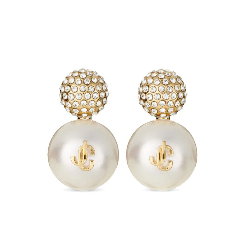 Jimmy Choo Auri Crystal-embellished Earring