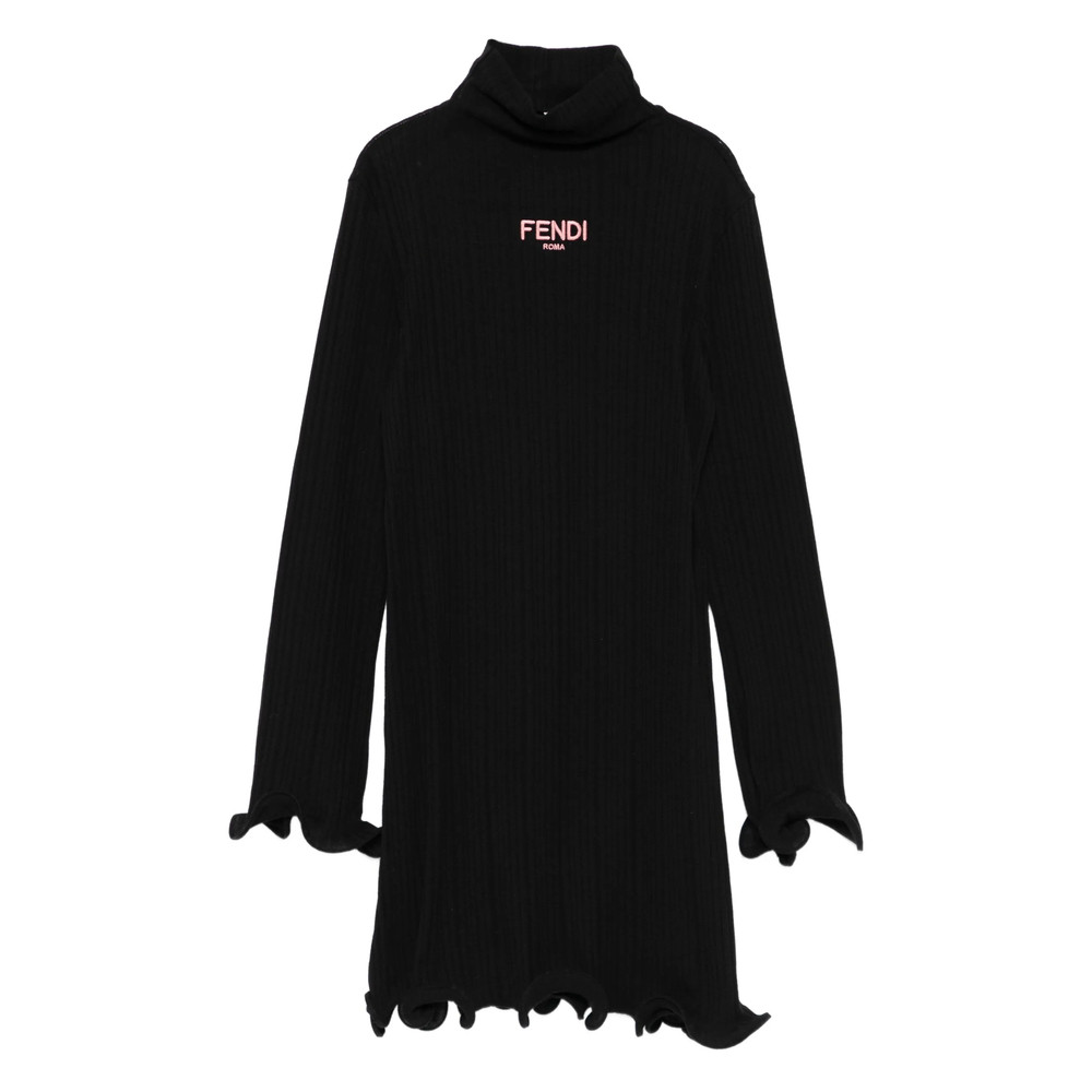 Fendi Ribbed-knit Dress