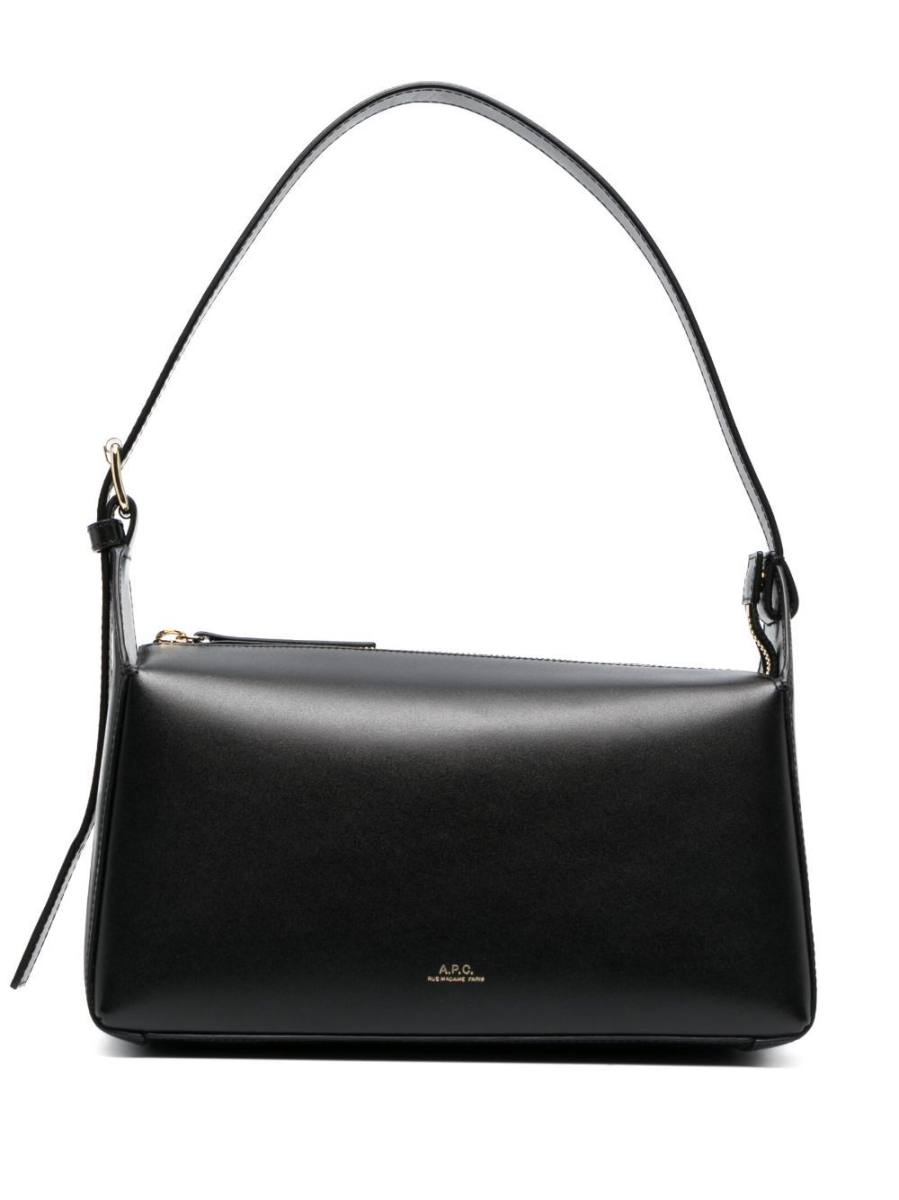 Virginie leather shoulder bag